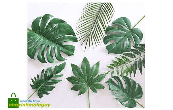 Cành lá lẻ INS trang trí bắc âu