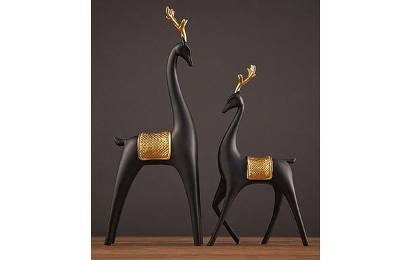 Cặp nai trang trí M07