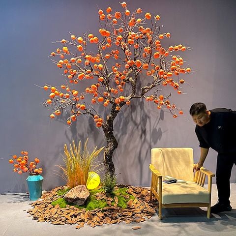 Cây Hồng Giả Decor Cao Cấp – Đẹp Như Thật, Chuẩn Phong Thủy