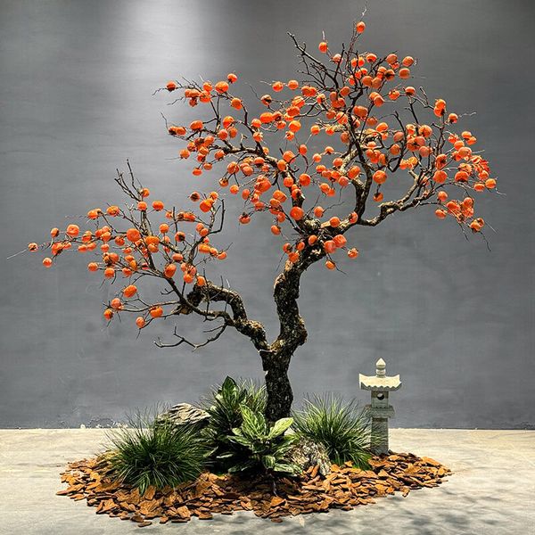 Cây quả hồng giả trang trí cao trên 2 mét