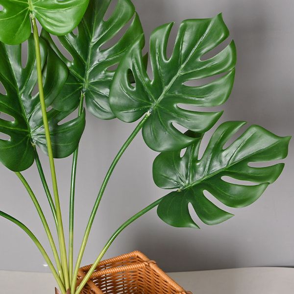 Bụi lá cây monstera giả (7 lá)