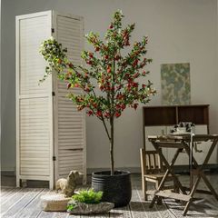 Cây lựu giả trang trí cao 180 cm