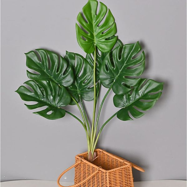 Bụi lá cây monstera giả (7 lá)