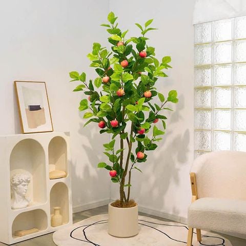 Cây táo giả trang trí (loại quả to)