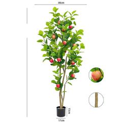 Cây táo giả trang trí (loại quả to)