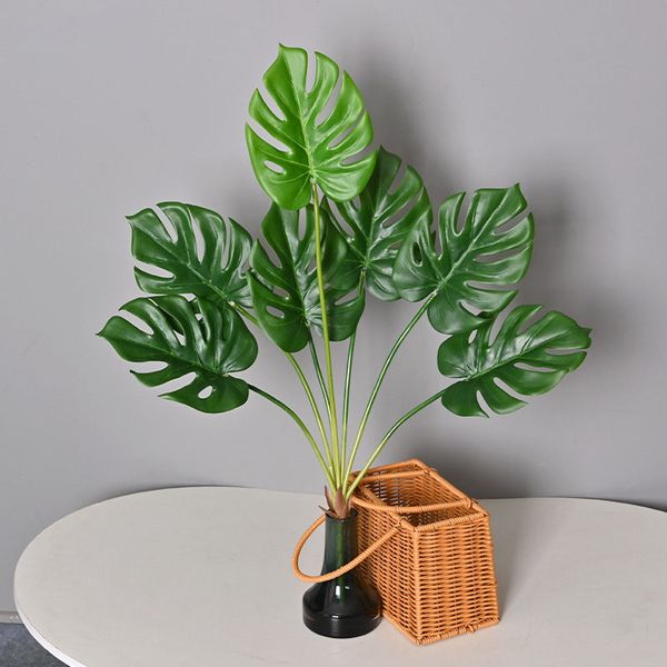Bụi lá cây monstera giả (7 lá)