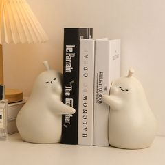 Chặn sách trang trí quả lê sứ đáng yêu