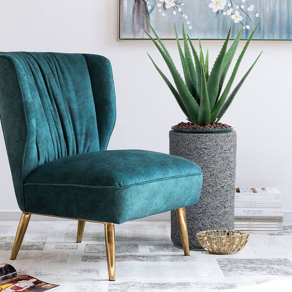 Chậu cây nha đam giả trang trí nhà cửa