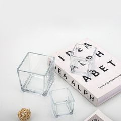 Chậu thủy tinh vuông trong suốt đa năng