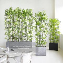 Chậu trúc giả trang trí