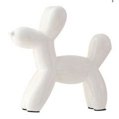 Tượng chó bong bóng sứ trang trí