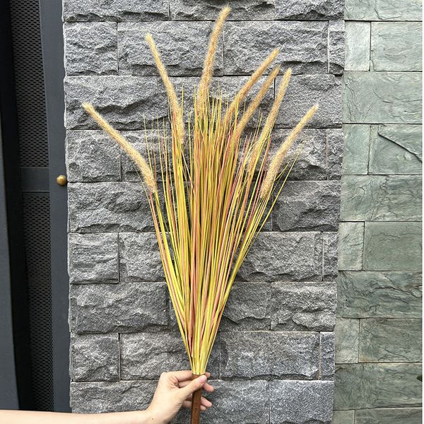 Cỏ lau đuôi chồn giả trang trí