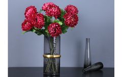 Hoa cúc mẫu đơn vải trang trí