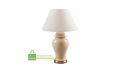 Đèn để bàn chân gốm sứ Malia