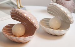 Đèn vỏ sò bằng sứ trang trí