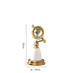 Đồng hồ để bàn chân đá cao cấp