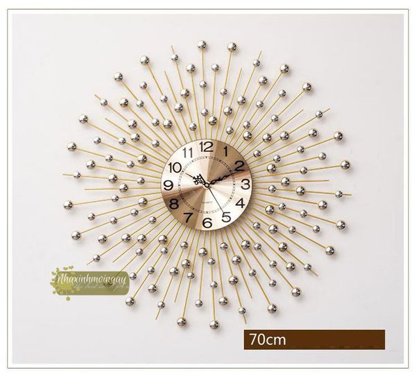 Đồng hồ đính kim loại 22