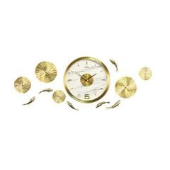 Đồng hồ treo tường cá chép ngắm trăng bằng đồng