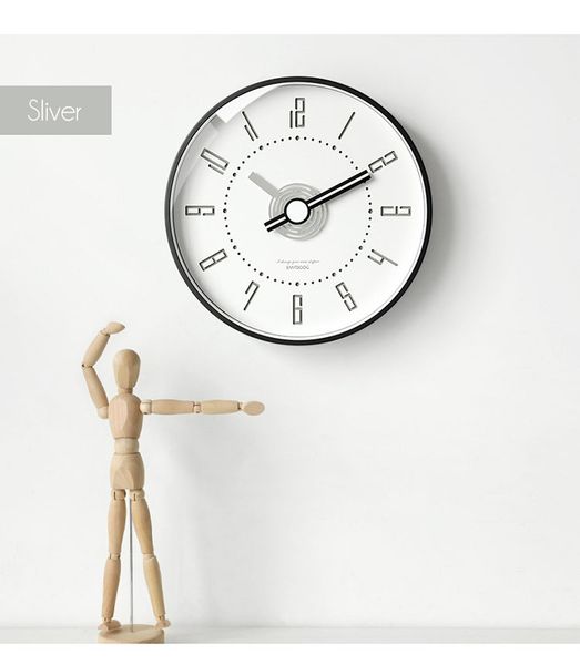Đồng hồ treo tường Emitdoo hiện đại thời trang E8