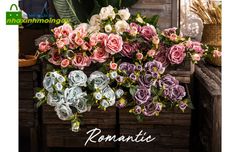 Hoa hồng Machilo vải cao cấp