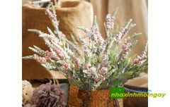 Hoa lavender cành dài cao cấp
