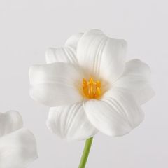 Hoa tulip giả trang trí (hoa nở)