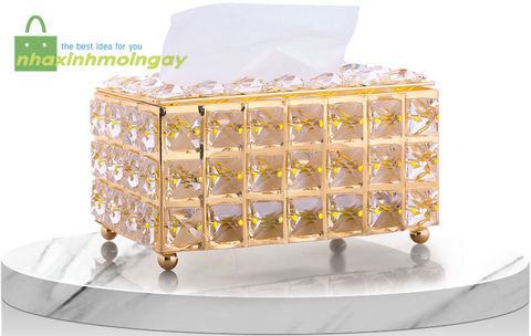 Hộp đựng giấy ăn kim cương