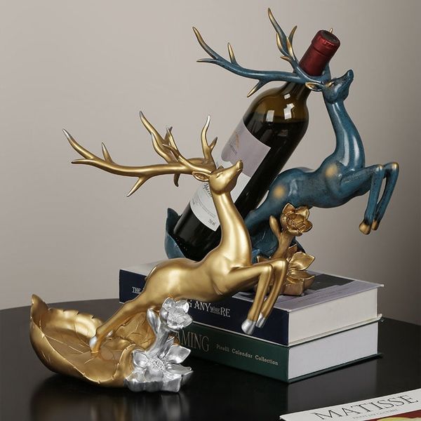 Kệ rượu vang hươu sừng tấm