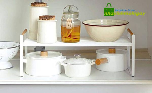 Kệ đựng đồ gia vị nhà bếp kim loại