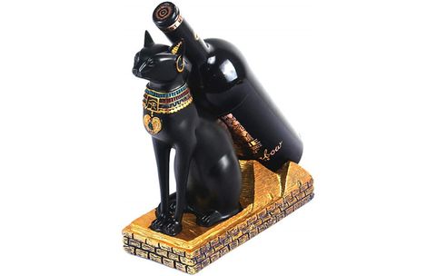 Kệ đựng rượu mèo ai cập trang trí