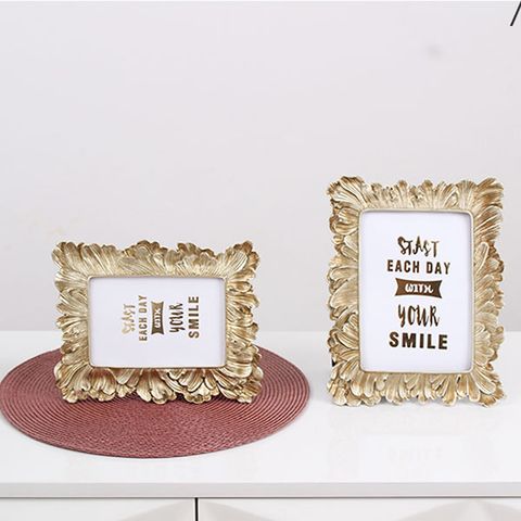 Khung ảnh để bàn hoa cổ điển trang trí bàn làm việc sang trọng