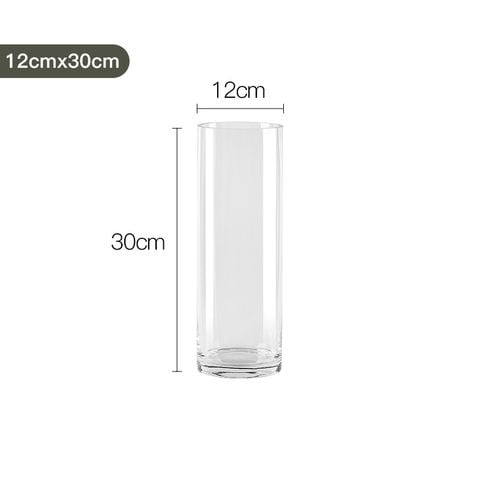 Lọ hoa thuỷ tinh trụ tròn