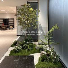 Cây bàng Đài Loan giả trang trí cao 3 mét