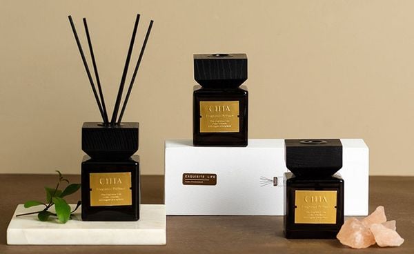 Tinh dầu tỏa hương thơm phòng CITTA nắp gỗ