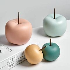 Trái táo gốm sứ Bắc Âu trang trí