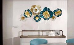 Tranh sắt treo tường trang trí bông hoa A0803