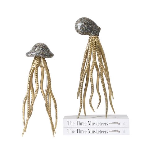 Tượng bạch tuộc và sứa trang trí