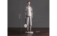 Tượng người đánh quần vợt phong cách cổ điển