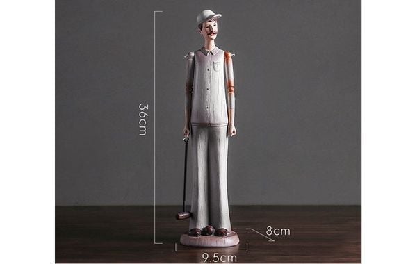 Tượng người đánh quần vợt phong cách cổ điển