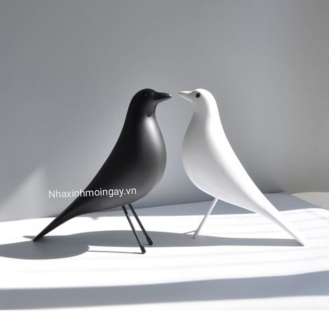 tượng chim bồ câu trang trí phong cách Bắc Âu
