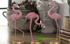 Tượng chim hồng hạc chân sắt