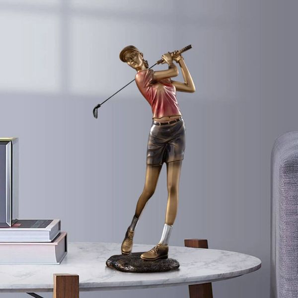 Tượng đánh golf trang trí NX02