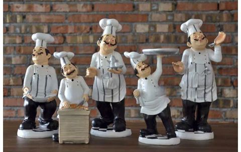 Tượng đầu bếp trang trí MS16