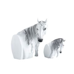 Tượng đầu ngựa bạch mã trang trí