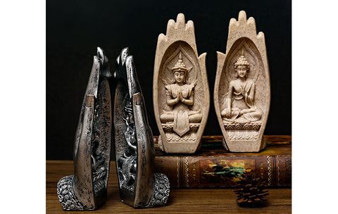 Tượng đôi bàn tay phật trang trí