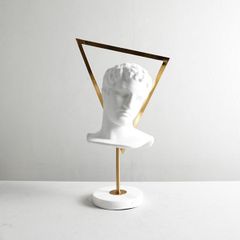 Tượng Hy Lạp trang trí chân đá cao cấp