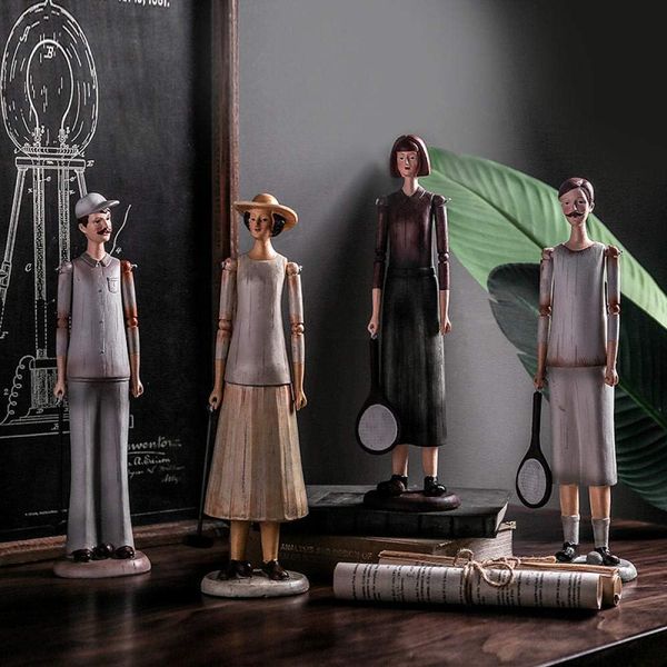 Tượng người đánh quần vợt phong cách cổ điển