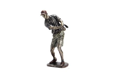 Tượng đánh golf nam trang trí nhà cửa