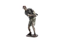 Tượng đánh golf nam trang trí nhà cửa