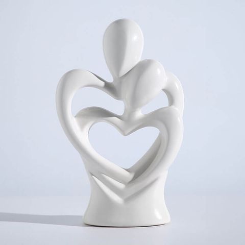 Tượng sứ đôi tình nhân trang trí